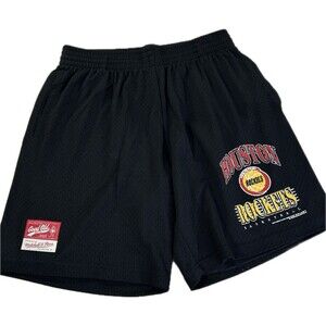 Mitchell & Ness Houston Rockets Good Old Days Men's L Black Shorts $90